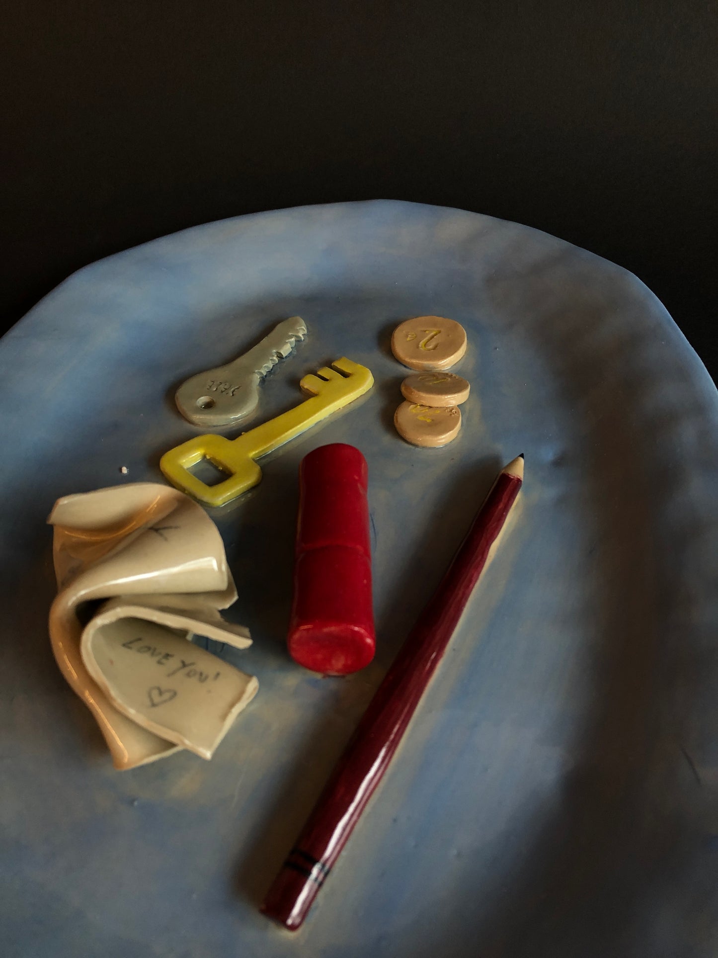 Schaal 'Daily Stuff' - Blauw