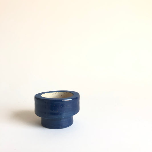 Kaarsenhouder blauw